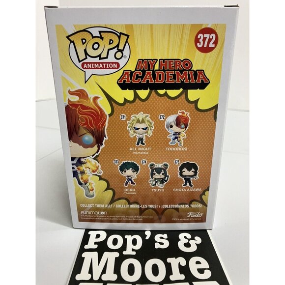 Funko Pop! My Hero Academia: Todoroki 372 Exclusive Vinyl Figure With Protector - Picture 4 of 9